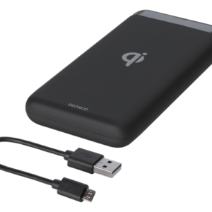 Alternative view of Trådlös Qi-certifierad powerbank med snabbladdning